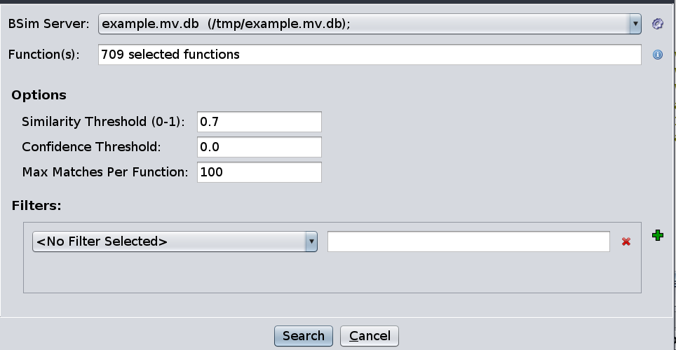 bsim search dialog icon